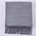 2017 Winter long plain turkish pashmina cashmere shawl tassel scarf poncho cashmere